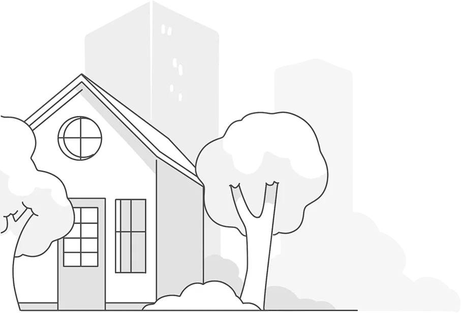 An illustration of a house